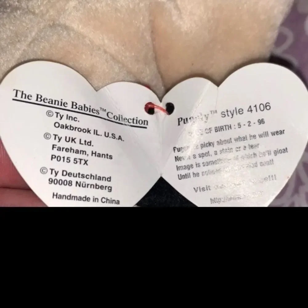 Pugsly Beanie Baby Style: 4106 - Picture 7 of 8